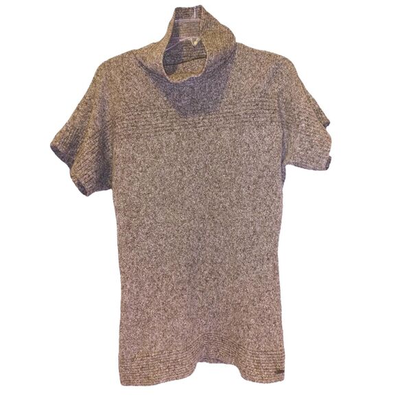 Columbia Brown Short Sleeve Cowl Neck Sweater Size M - Picture 1 of 4